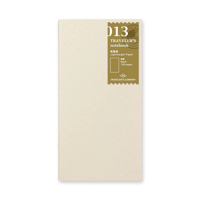 013 Lightweight Paper | Traveler’s Notebook Passport Refill