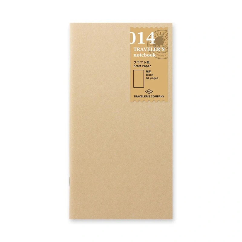 014 Kraft | Traveler’s Notebook Regular Refill