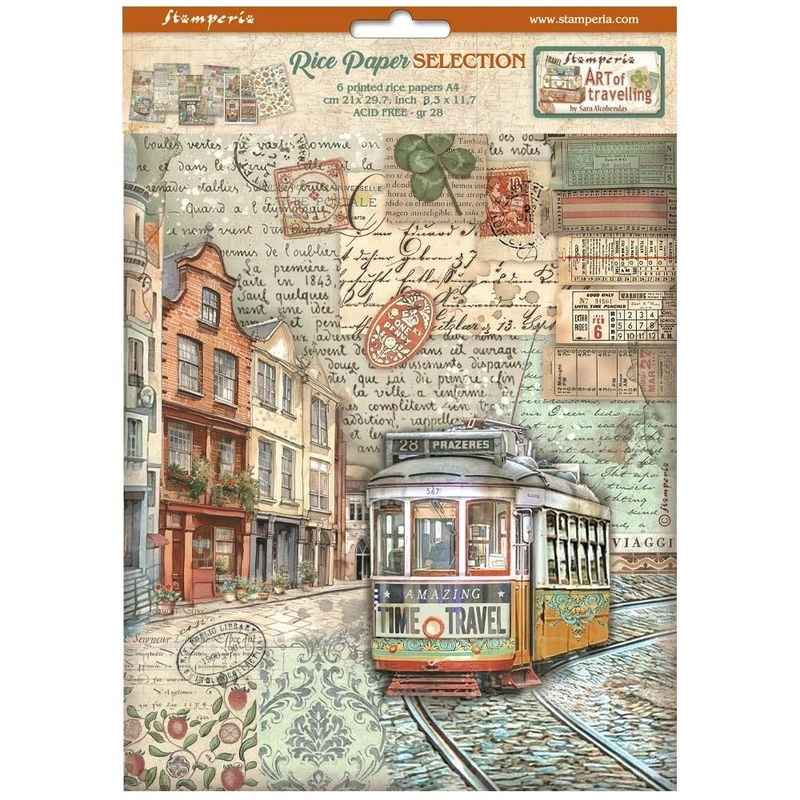 {10% off preorder: eta late Dec} Art of Travelling Assorted A4 Rice Paper Pack