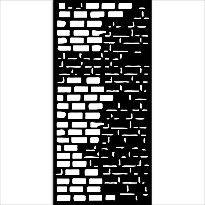 {10% off preorder: eta late Dec} Art of Travelling Bricks Stencil