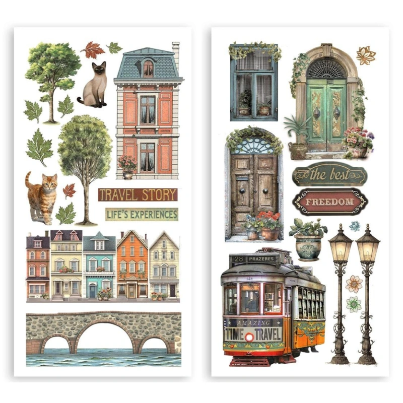 {10% off preorder: eta late Dec} Art of Travelling Double-Sided Paper Cut-Outs