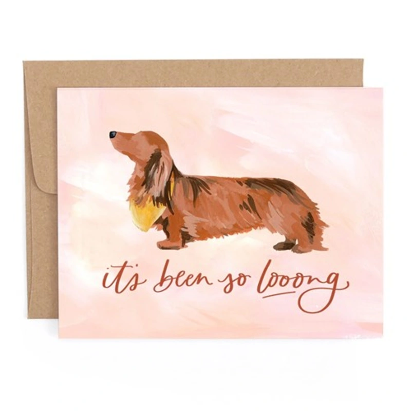 1Canoe2 Greeting Card – So Long Doxie