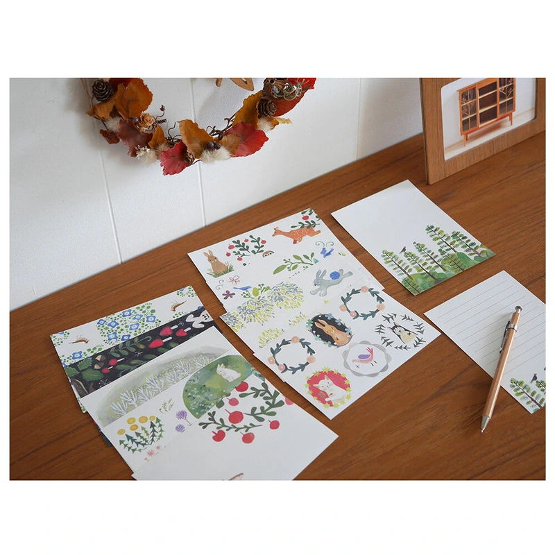 4Legs Letter Paper: Animals and Plants (Set A)