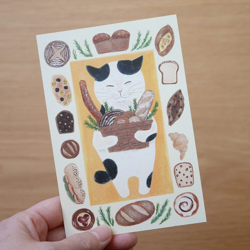 4Legs Postcard: Buchu Neko