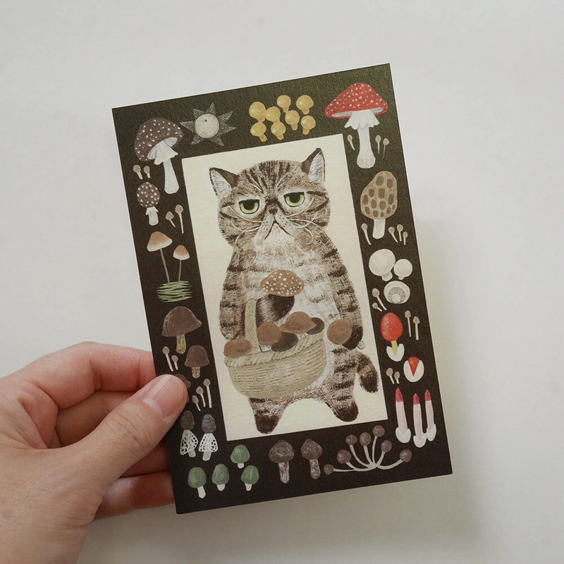 4Legs Postcard: Exotic Shorthair Cat