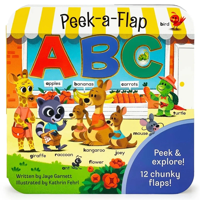 ABC Lift-A-Flap Early Learning Board Book